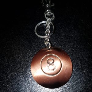 SLUITEL HANGER 8 BALL op=op