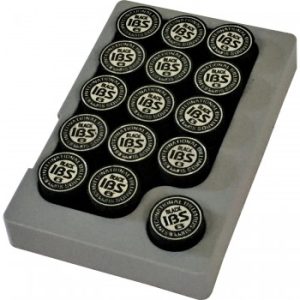 IBS black laminated cuetip