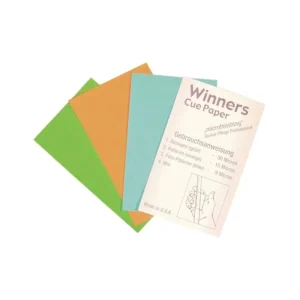 Winners cue paper microfinishing
