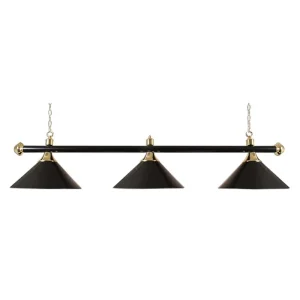 Biljart Lamp Set Zwart 37 cm